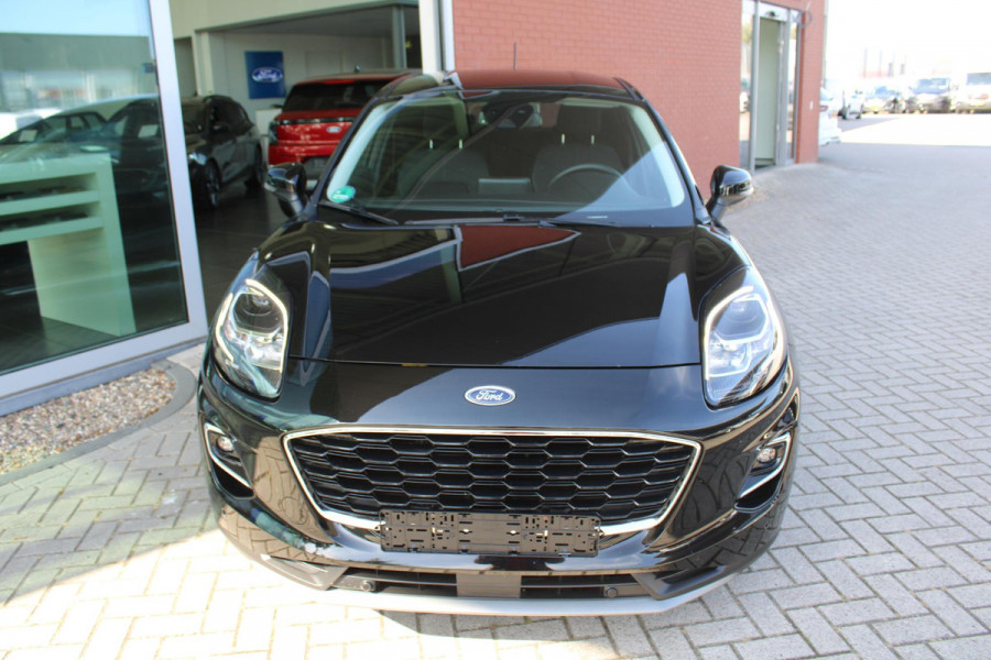 Ford Puma 1.0 EcoBoost 125 PK Hybrid Titanium Automaat | Winterpack | Climate Control | Adaptieve Cruise Control | Navigatie | Privacy Glass