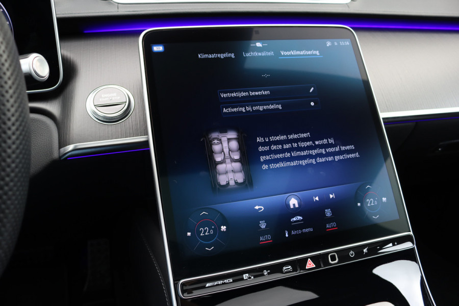 Mercedes-Benz S-Klasse AMG 63 S E Performance Aut9 | 802pk | MANUFAKTUR | Achterasbesturing | Distronic+ | Entertainment Achter | Stoelventilatie | Zonweringspakket | Vlakkenverwarming |