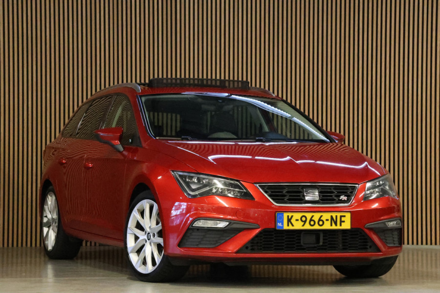 Seat León ST 1.5 TSI FR 150 PK | Panoramadak | Lederen bekleding | Navigatie | CarPlay | Stoelverwarming | LED Koplampen | Beats Audio | DAB | Front Assist | Climatronic | Nieuwe APK
