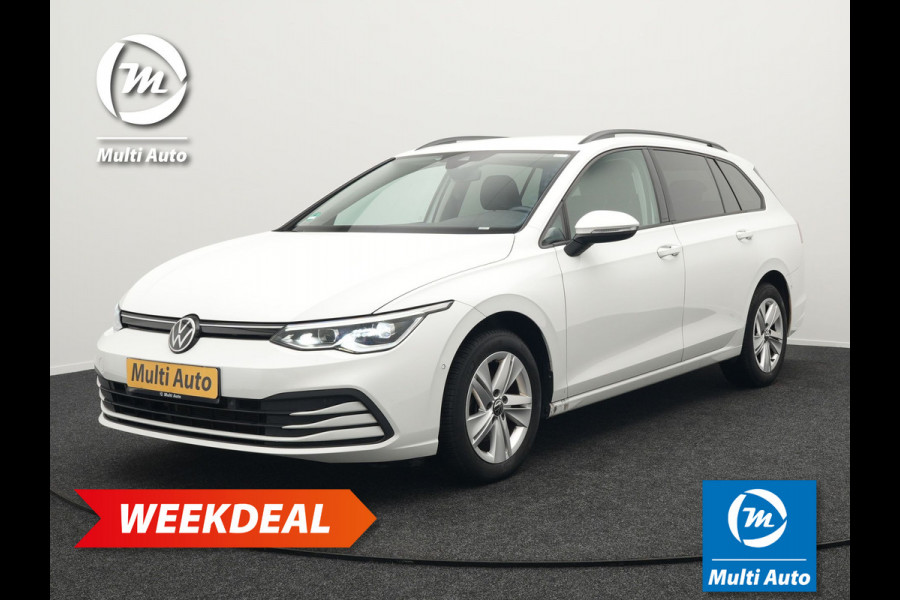 Volkswagen GOLF Variant 1.5 TSI 131pk | Adaptive Cruise | Camera | Alcantara Sportstoelen Verwarmd | IQ Light | Stuurverwaming |  Sfeerverlichting | Parkassist | Apple Carplay |