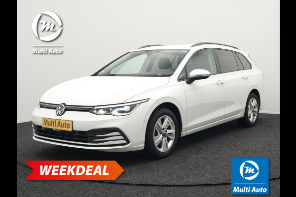 Volkswagen GOLF Variant 1.5 TSI 131pk | Adaptive Cruise | Camera | Alcantara Sportstoelen Verwarmd | IQ Light | Stuurverwaming |  Sfeerverlichting | Parkassist | Apple Carplay |