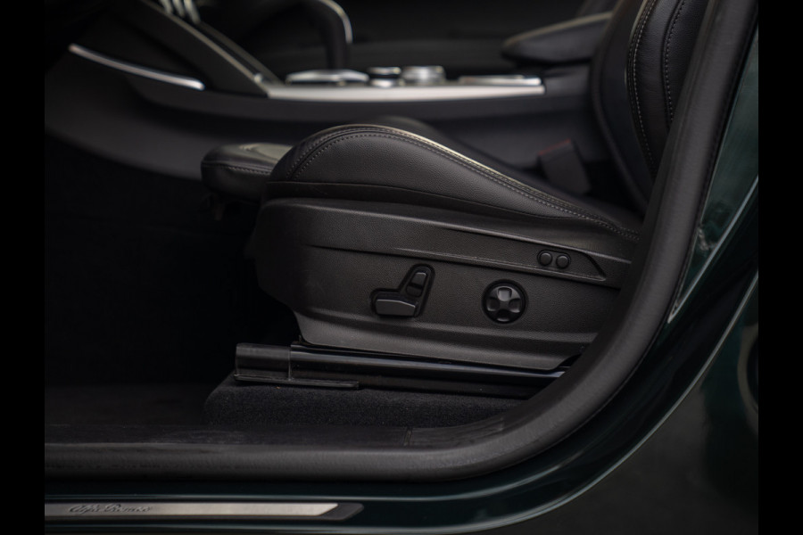 Alfa Romeo Stelvio 2.0T 280pk AWD Veloce | Pano-dak | Verde Visconti | CarPlay | Adapt. cruise | Lederen dash.