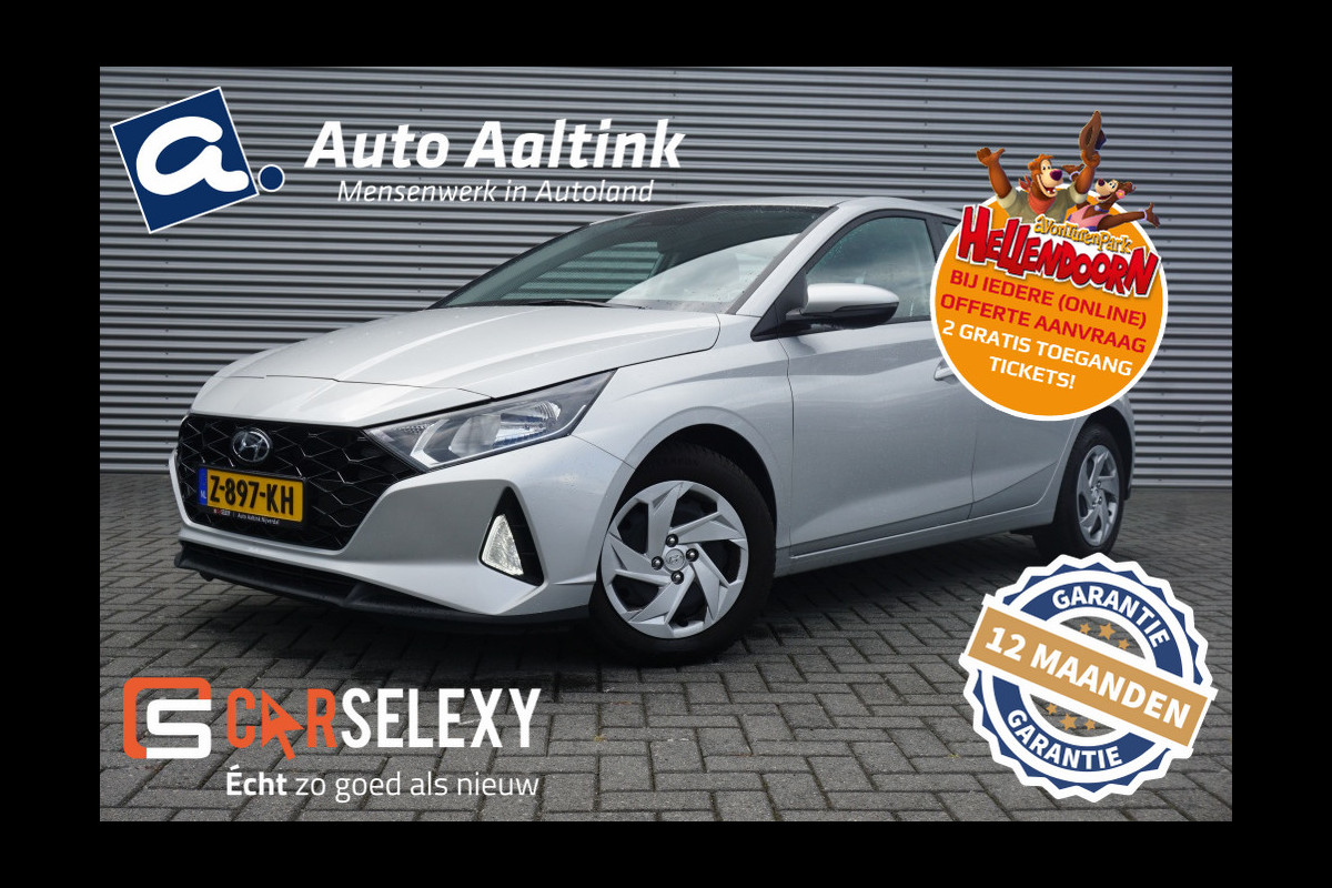 Hyundai i20 100PK Comfort Smart AUTOMAAT CARPLAY | WINTERPACK | CAMERA! Hyundai i20 100PK Comfort Smart AUTOMAAT CARPLAY | WINTERPACK | CAMERA!
