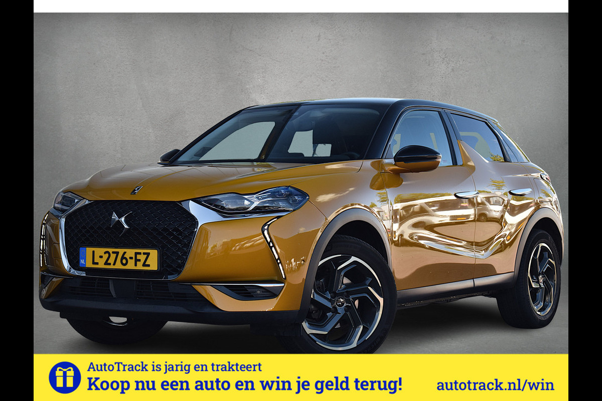 DS DS 3 Crossback 1.2 PureTech Grand Chic | Trekhaak | Apple CarPlay | Leer | Focal | Stoelverw.