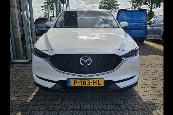 Mazda CX-5 2.5 SkyActiv-G 194 GT-M 2de eigenaar | Xenon | 19'' velgen | Head-up display | App-voorbereiding | Trekhaak | 2.000 kg trekgewicht | Elektrisch bedienbare achterklep etc.