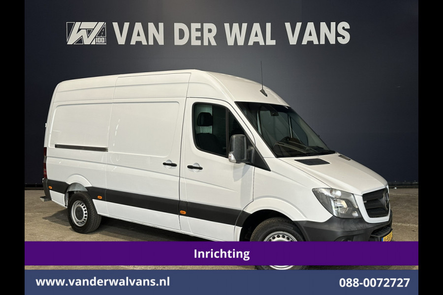 Mercedes-Benz Sprinter 316 CDI 164pk L2H2 Inrichting Euro6 Airco | Cruiscontrol | 2800kg Trekhaak Parkeersensoren