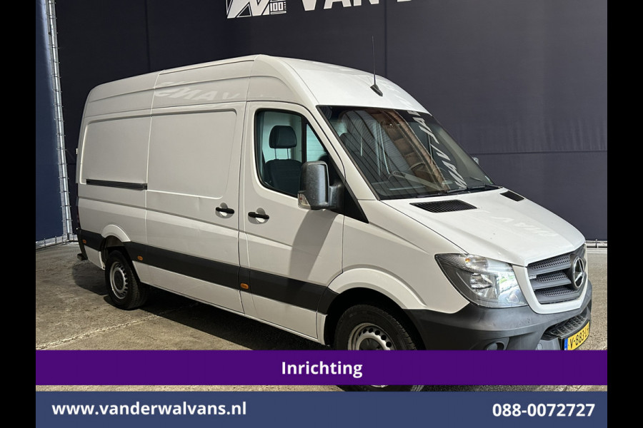 Mercedes-Benz Sprinter 316 CDI 164pk L2H2 Inrichting Euro6 Airco | Cruiscontrol | 2800kg Trekhaak Parkeersensoren