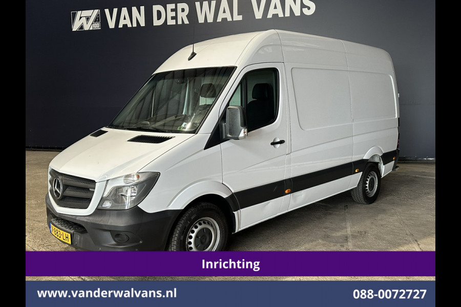 Mercedes-Benz Sprinter 316 CDI 164pk L2H2 Inrichting Euro6 Airco | Cruiscontrol | 2800kg Trekhaak Parkeersensoren