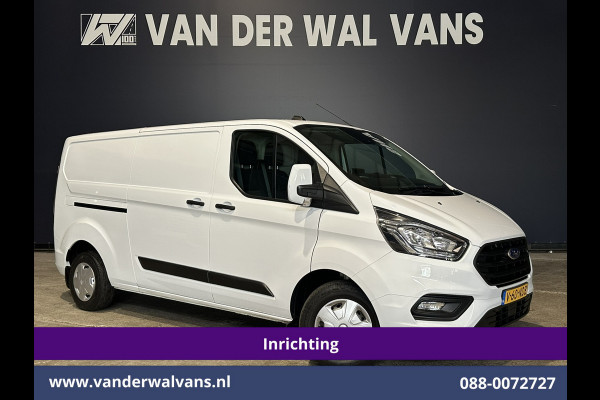 Ford Transit Custom 2.0 TDCI L2H1 Euro6 Airco | Navigatie | Camera | LED | Cruisecontrol Parkeersensoren, Verwarmde voorruit, Stoelverwarming, Bijrijdersbank, 2800kg trekvermogen