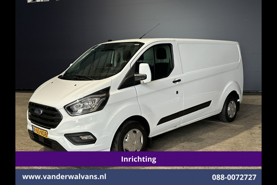 Ford Transit Custom 2.0 TDCI L2H1 Euro6 Airco | Navigatie | Camera | LED | Cruisecontrol Parkeersensoren, Verwarmde voorruit, Stoelverwarming, Bijrijdersbank, 2800kg trekvermogen