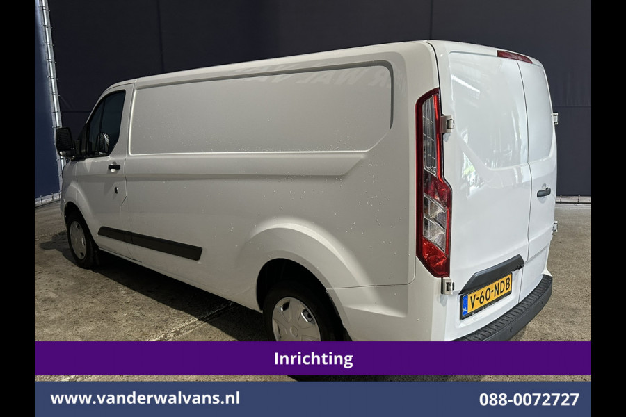 Ford Transit Custom 2.0 TDCI L2H1 Euro6 Airco | Navigatie | Camera | LED | Cruisecontrol Parkeersensoren, Verwarmde voorruit, Stoelverwarming, Bijrijdersbank, 2800kg trekvermogen