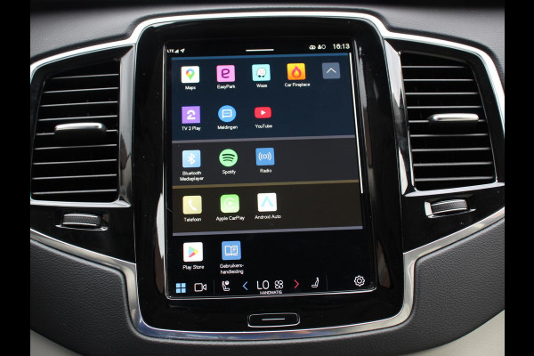 Volvo XC90 2.0 T8 Recharge AWD Ultimate Dark | Leder | Panorama-schuifdak | Navigatie | Electrisch bedienbare achterklep | Camera 360* | Elektrische trekhaak Adaptieve cruise control | Keyless | Verwarmde stoelen | LED | Stuurverwarming | Apple Carplay/ Android Auto