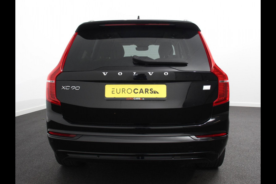 Volvo XC90 2.0 T8 Recharge AWD Ultimate Dark | Leder | Panorama-schuifdak | Navigatie | Electrisch bedienbare achterklep | Camera 360* | Elektrische trekhaak Adaptieve cruise control | Keyless | Verwarmde stoelen | LED | Stuurverwarming | Apple Carplay/ Android Auto