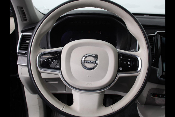 Volvo XC90 2.0 T8 Recharge AWD Ultimate Dark | Leder | Panorama-schuifdak | Navigatie | Electrisch bedienbare achterklep | Camera 360* | Elektrische trekhaak Adaptieve cruise control | Keyless | Verwarmde stoelen | LED | Stuurverwarming | Apple Carplay/ Android Auto