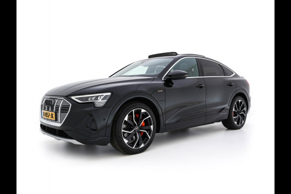 Audi e-tron Sportback 50 Quattro S-line Edition 71 kWh [ 3-Fase ] { SOH-100%} (INCL-BTW) *PANO | LEATHER-FABRIC | FULL-LED | ADAPTIVE-CRUISE | MEMORY-PACK | AIR-SUSPENSION | DIGI-COCKPIT | HEATED-SPORTSEATS | NAVI-FULLMAP | ECC | PDC | CRUISE | 20''ALU*