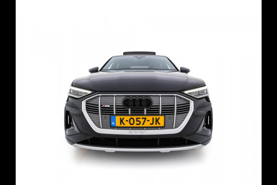 Audi e-tron Sportback 50 Quattro S-line Edition 71 kWh [ 3-Fase ] { SOH-100%} (INCL-BTW) *PANO | LEATHER-FABRIC | FULL-LED | ADAPTIVE-CRUISE | MEMORY-PACK | AIR-SUSPENSION | DIGI-COCKPIT | HEATED-SPORTSEATS | NAVI-FULLMAP | ECC | PDC | CRUISE | 20''ALU*