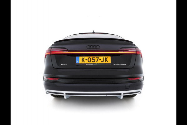 Audi e-tron Sportback 50 Quattro S-line Edition 71 kWh [ 3-Fase ] { SOH-100%} (INCL-BTW) *PANO | LEATHER-FABRIC | FULL-LED | ADAPTIVE-CRUISE | MEMORY-PACK | AIR-SUSPENSION | DIGI-COCKPIT | HEATED-SPORTSEATS | NAVI-FULLMAP | ECC | PDC | CRUISE | 20''ALU*