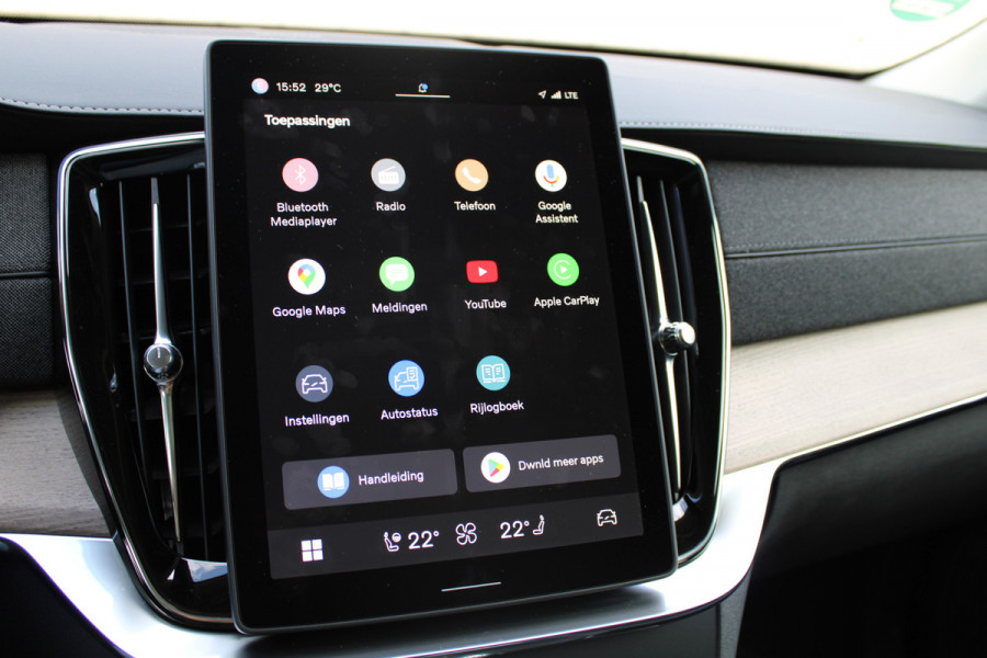 Volvo XC90 2.0 T8 Plug-in hybrid AWD Plus Dark | Nieuw Model | Panoramadak | H&K | 360 Camera | Leder | 21 ''
