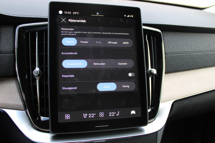 Volvo XC90 2.0 T8 Plug-in hybrid AWD Plus Dark | Nieuw Model | Panoramadak | H&K | 360 Camera | Leder | 21 ''