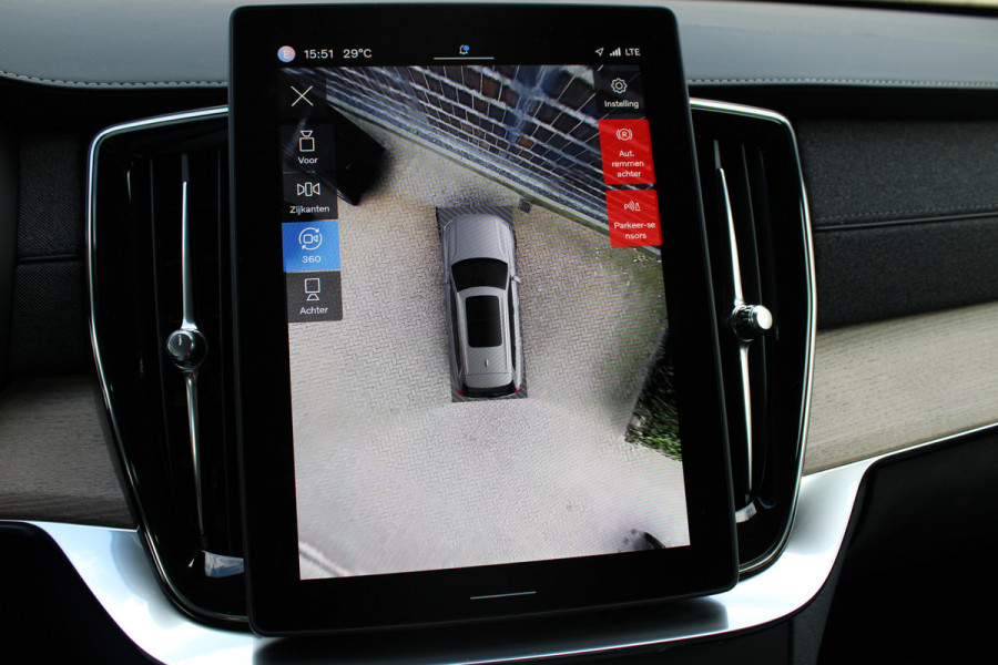 Volvo XC90 2.0 T8 Plug-in hybrid AWD Plus Dark | Nieuw Model | Panoramadak | H&K | 360 Camera | Leder | 21 ''