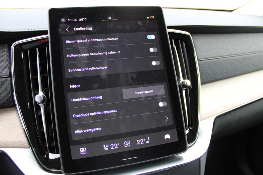 Volvo XC90 2.0 T8 Plug-in hybrid AWD Plus Dark | Nieuw Model | Panoramadak | H&K | 360 Camera | Leder | 21 ''