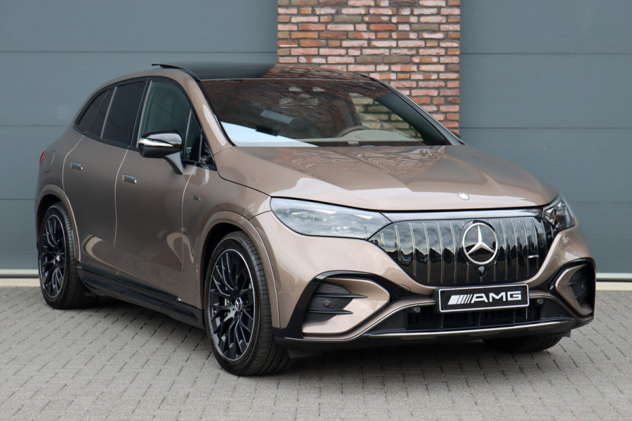 Mercedes-Benz EQE SUV AMG 43 4MATIC Premium+ 91 kWh | ex BTW €86.500,- | Hyperscreen | Achterasbesturing | Luchtvering | Distronic+ | Trekhaak | Stoelventilatie | Memory | HUD | Burmester | Digital Light |