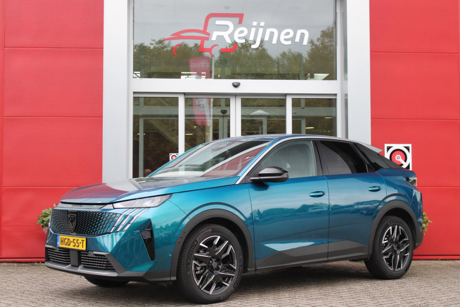 Peugeot 3008 1.2 Hybrid 145PK ALLURE AUTOMAAT | COMFORT STOELEN | STOEL / STUUR VERWARMING | DODEHOEK DETECTIE | 360° CAMERA | NAVIGATIE | 19" LICHTMETALEN VELGEN | DRAADLOOS APPLE CARPLAY / ANDROID AUTO | |