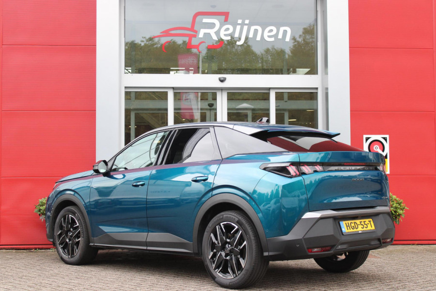 Peugeot 3008 1.2 Hybrid 145PK ALLURE AUTOMAAT | COMFORT STOELEN | STOEL / STUUR VERWARMING | DODEHOEK DETECTIE | 360° CAMERA | NAVIGATIE | 19" LICHTMETALEN VELGEN | DRAADLOOS APPLE CARPLAY / ANDROID AUTO | |