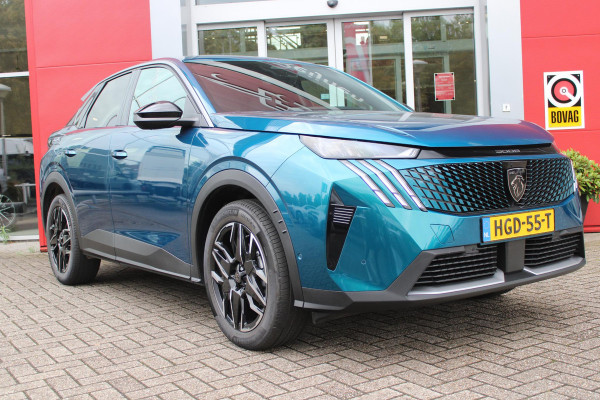 Peugeot 3008 1.2 Hybrid 145PK ALLURE AUTOMAAT | COMFORT STOELEN | STOEL / STUUR VERWARMING | DODEHOEK DETECTIE | 360° CAMERA | NAVIGATIE | 19" LICHTMETALEN VELGEN | DRAADLOOS APPLE CARPLAY / ANDROID AUTO | |