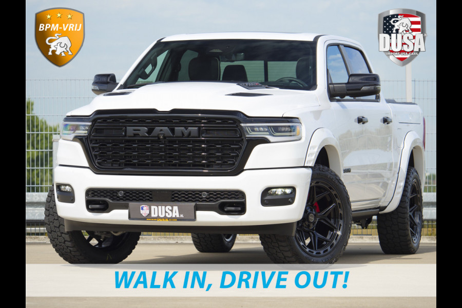 Dodge Ram | 1500 | Limited | Night | 3.0L Twin-Turbo I6 | High Output | DUSA Power Deals | Passenger Display | Trekhaak |  LPG | RAMBOX Getoonde accessoires zijn verkrijgbaar tegen meerprijs