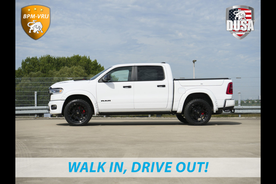 Dodge Ram | 1500 | Limited | Night | 3.0L Twin-Turbo I6 | High Output | DUSA Power Deals | Passenger Display | Trekhaak |  LPG | RAMBOX Getoonde accessoires zijn verkrijgbaar tegen meerprijs