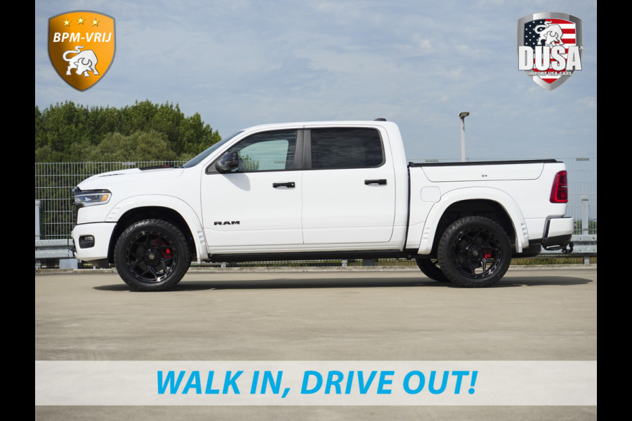 Dodge Ram | 1500 | Limited | Night | 3.0L Twin-Turbo I6 | High Output | DUSA Power Deals | Passenger Display | Trekhaak |  LPG | RAMBOX Getoonde accessoires zijn verkrijgbaar tegen meerprijs