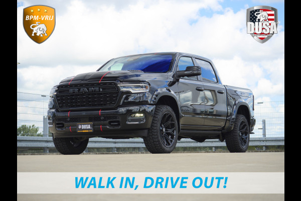 Dodge Ram | 1500 | Limited | 3.0L Twin-Turbo I6 | High Output | BPM-VRIJ | Passenger Display | 14,4 Touch Screen | LPG | RAMBOX Getoonde accessoires zijn verkrijgbaar tegen meerprijs