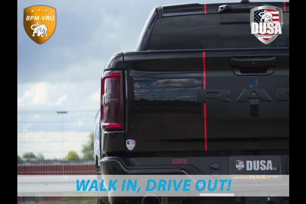 Dodge Ram | 1500 | Limited | 3.0L Twin-Turbo I6 | High Output | BPM-VRIJ | Passenger Display | 14,4 Touch Screen | LPG | RAMBOX Getoonde accessoires zijn verkrijgbaar tegen meerprijs