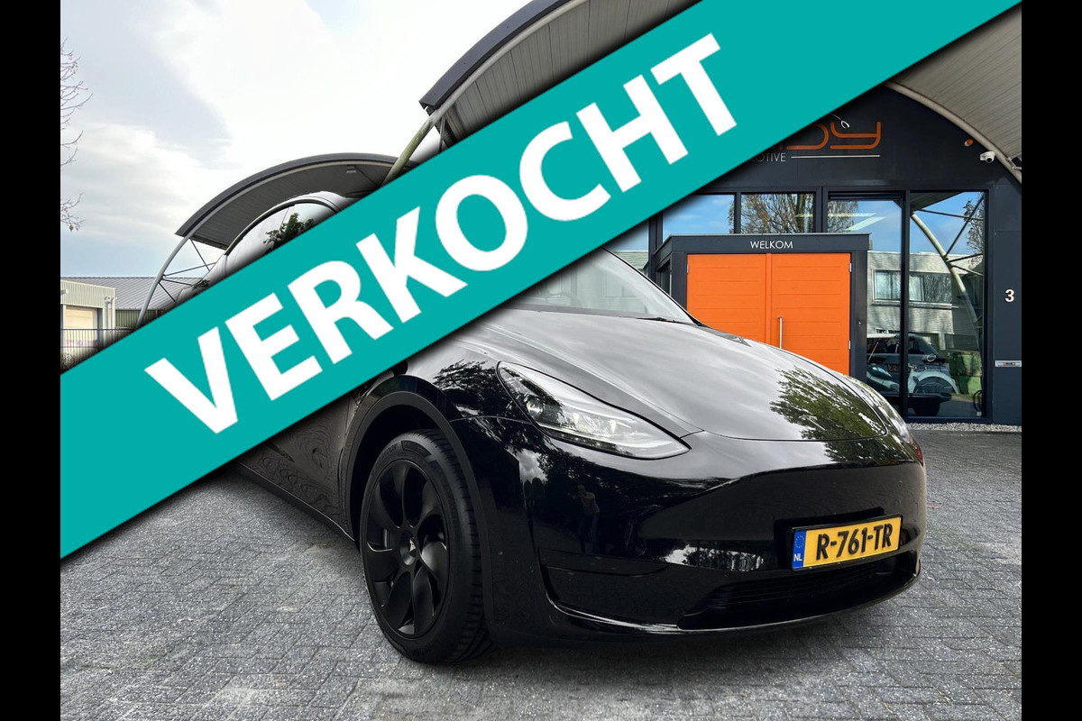 Tesla Model Y RWD 58 kWh 95% SOH Trekh Enhanced BTW Auto 1e EIG Rijklaarprijs!