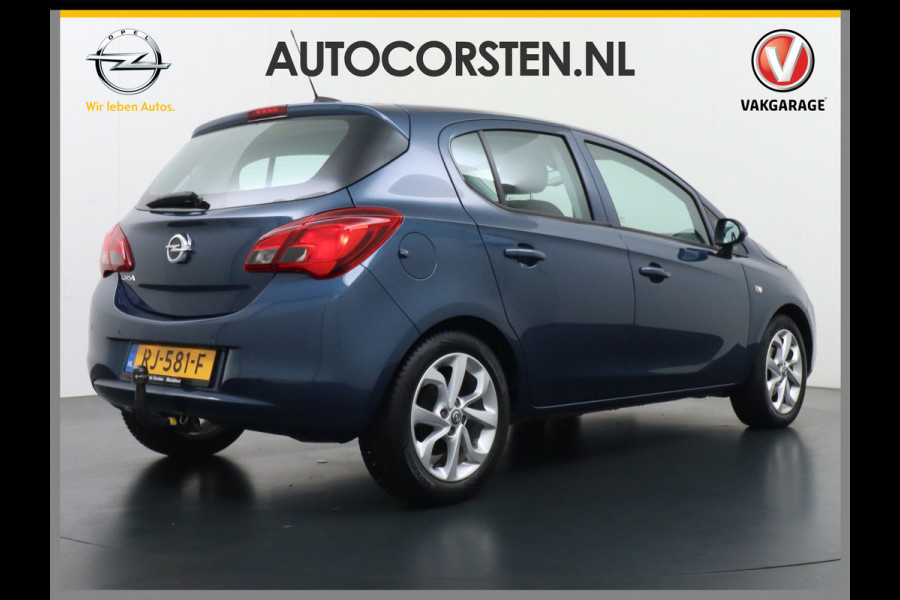 Opel Corsa 1.4I-16V 90PK 5Drs Airco Trekhaak Apple Carplay Android Auto Navi* Cruise Control Online Edition Bluetooth Lmv Sportstoelen Keurig onderhouden Opel Corsa