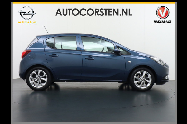 Opel Corsa 1.4I-16V 90PK 5Drs Airco Trekhaak Apple Carplay Android Auto Navi* Cruise Control Online Edition Bluetooth Lmv Sportstoelen Keurig onderhouden Opel Corsa