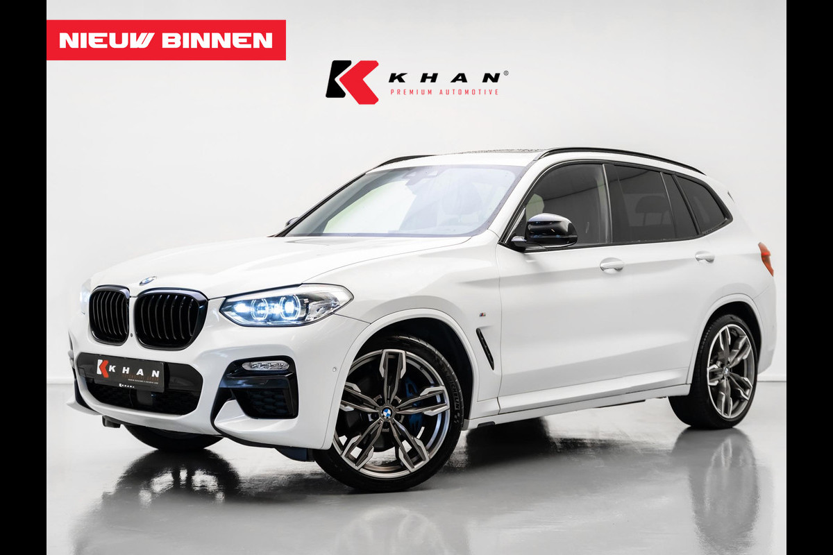 BMW X3 M40i xDrive High Executive |Pano|360 Camera|H&K|Massage|ACC|Memory|Stuurverwarming|
