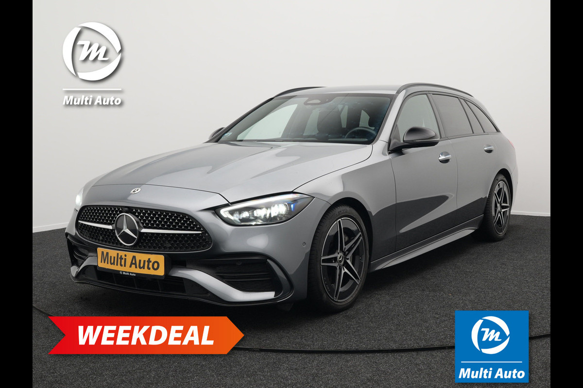 Mercedes-Benz C-Klasse Estate 180 AMG 9G-Tronic Nieuw Model MY 2022 | Adaptive Cruise | Sport Leder Verwamd | Camera | Navi Full Map | Virtual | Apple Carplay |