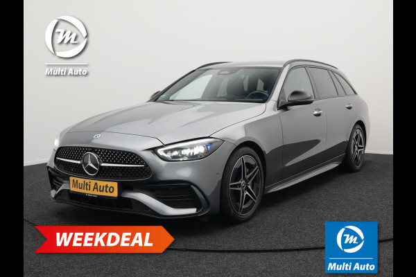 Mercedes-Benz C-Klasse Estate AMG 9G-Tronic Nieuw Model MY 2022 | Adaptive Cruise | Sport Leder Verwamd | Camera | Navi Full Map | Virtual | Apple Carplay |