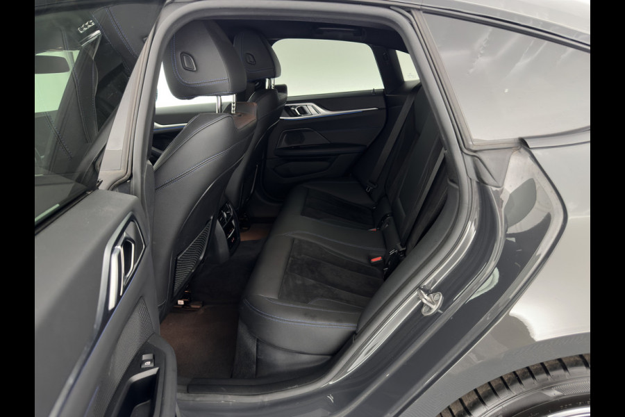 BMW i4 eDrive40 84 kWh M-Sportpack [ 3-Fase ] { SOH-95%} (INCL-BTW) *LEATHER-ALCANTARA | FULL-LED | ADAPTIVE-CRUISE | WIDE-SCREEN-DIGI-COCKPIT | DAB+ | CAMERA | AMBIENT-LIGHT | CARPLAY | SPORT-SEATS | PRIVACY-GLASS | TOWBAR | 18''ALU*