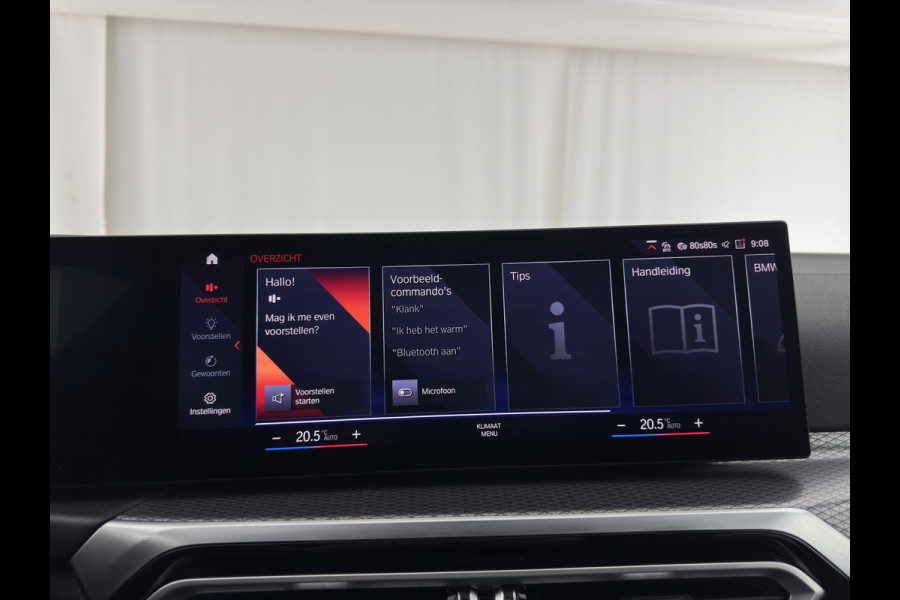 BMW i4 eDrive40 84 kWh M-Sportpack [ 3-Fase ] { SOH-95%} (INCL-BTW) *LEATHER-ALCANTARA | FULL-LED | ADAPTIVE-CRUISE | WIDE-SCREEN-DIGI-COCKPIT | DAB+ | CAMERA | AMBIENT-LIGHT | CARPLAY | SPORT-SEATS | PRIVACY-GLASS | TOWBAR | 18''ALU*