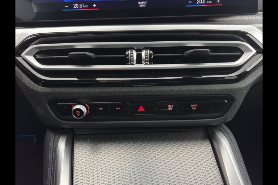 BMW i4 eDrive40 84 kWh M-Sportpack [ 3-Fase ] { SOH-95%} (INCL-BTW) *LEATHER-ALCANTARA | FULL-LED | ADAPTIVE-CRUISE | WIDE-SCREEN-DIGI-COCKPIT | DAB+ | CAMERA | AMBIENT-LIGHT | CARPLAY | SPORT-SEATS | PRIVACY-GLASS | TOWBAR | 18''ALU*