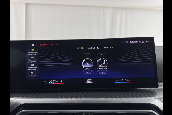 BMW i4 eDrive40 84 kWh M-Sportpack [ 3-Fase ] { SOH-95%} (INCL-BTW) *LEATHER-ALCANTARA | FULL-LED | ADAPTIVE-CRUISE | WIDE-SCREEN-DIGI-COCKPIT | DAB+ | CAMERA | AMBIENT-LIGHT | CARPLAY | SPORT-SEATS | PRIVACY-GLASS | TOWBAR | 18''ALU*
