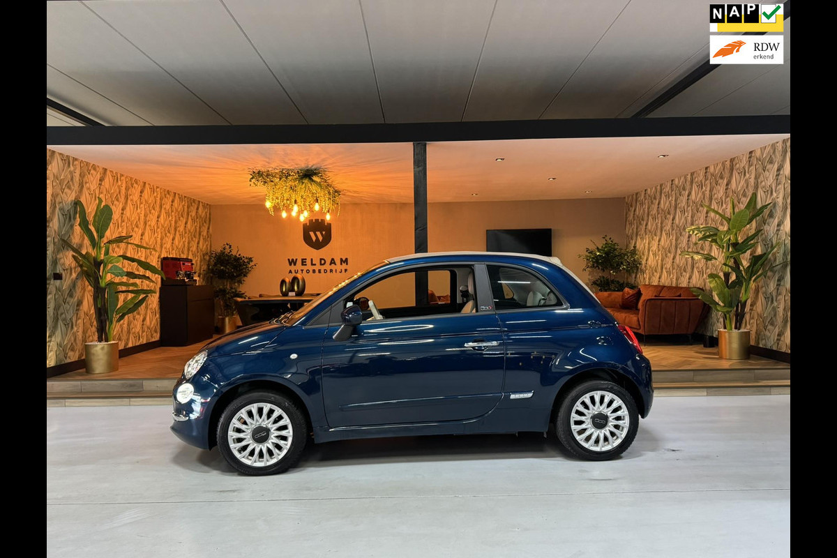 Fiat 500C 1.2 Lounge Garantie Carplay A/C Navi Rijklaar