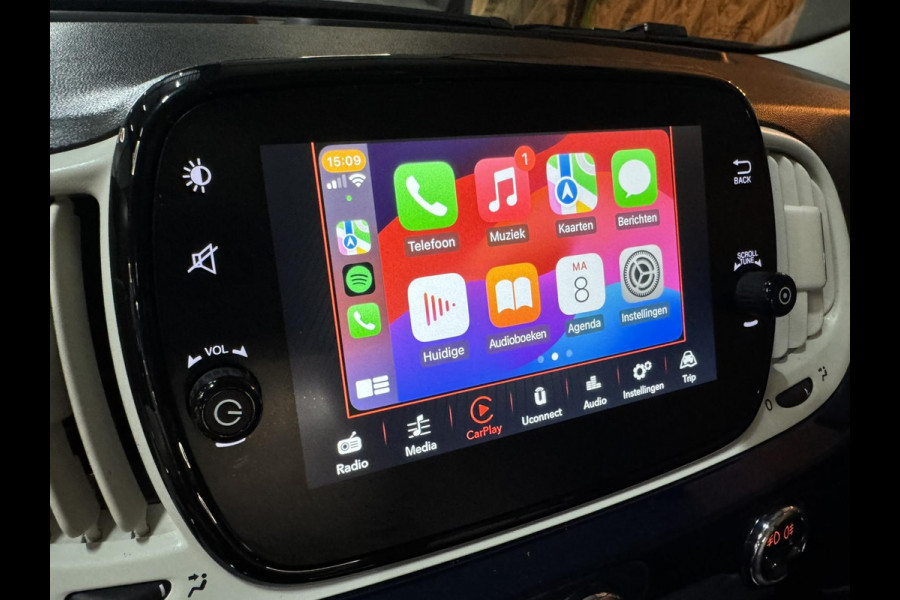 Fiat 500C 1.2 Lounge Garantie Carplay A/C Navi Rijklaar