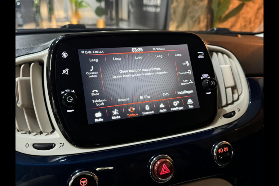 Fiat 500C 1.2 Lounge Garantie Carplay A/C Navi Rijklaar