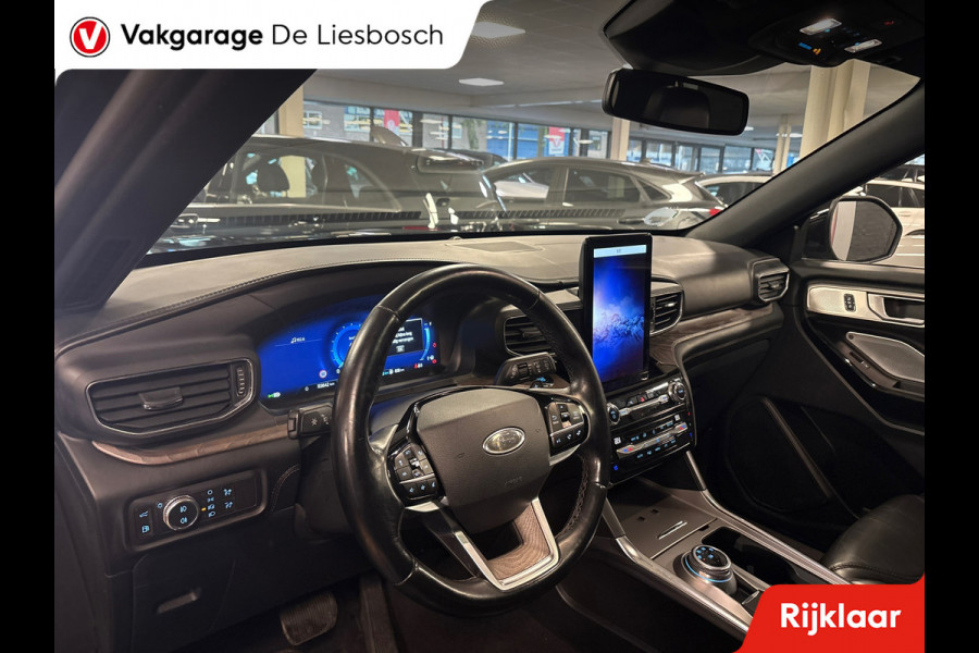 Ford Explorer 3.0 V6 EcoBoost PHEV Platinum 7 persoons / 360 camera/ stoel verwarming + koeling