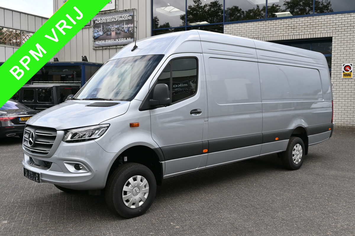 Mercedes-Benz Sprinter 319 CDI 4x4 L4H2 Select MAXI Distronic, Geveerde stoel, LED, 360 Camera