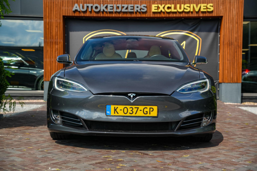 Tesla Model S Long Range Pano Navi Parkeersensoren 19"L.M. Stuurverw. Tesla Model S Long Range Pano Navi Parkeersensoren 19"L.M. Stuurverw.